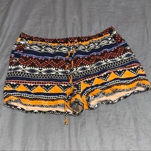 Multi colored shorts